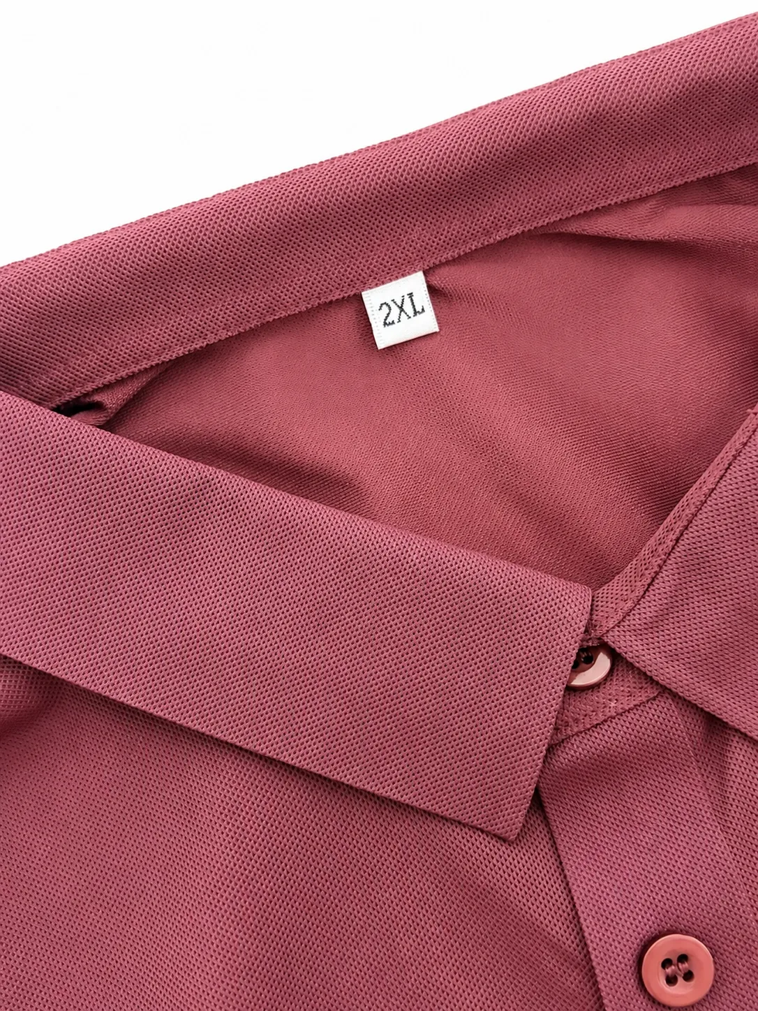 Nylon Short-Sleeve Polo Shirt — 2