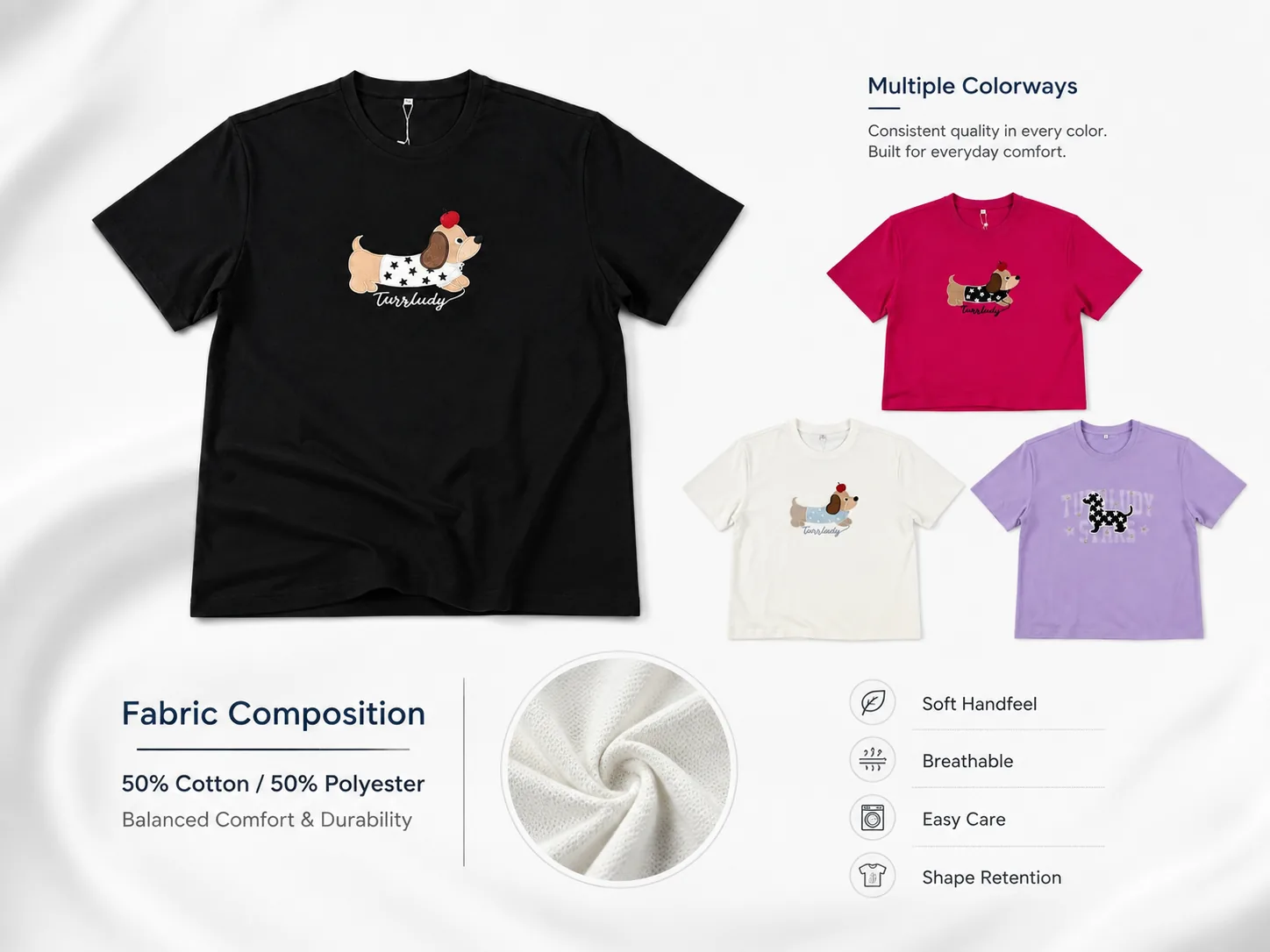 Graphic Puff-Print T-Shirt — 1